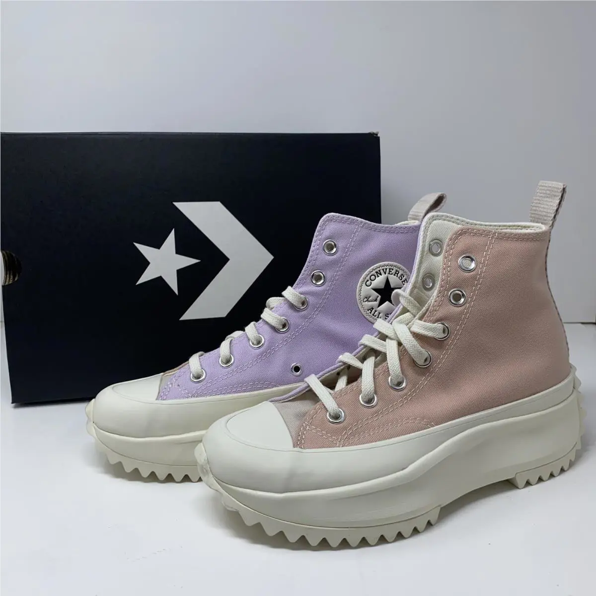 Converse shoes - Converse Run Star Hike - Run Star Hike - A01582C - Pink & Lavender 0
