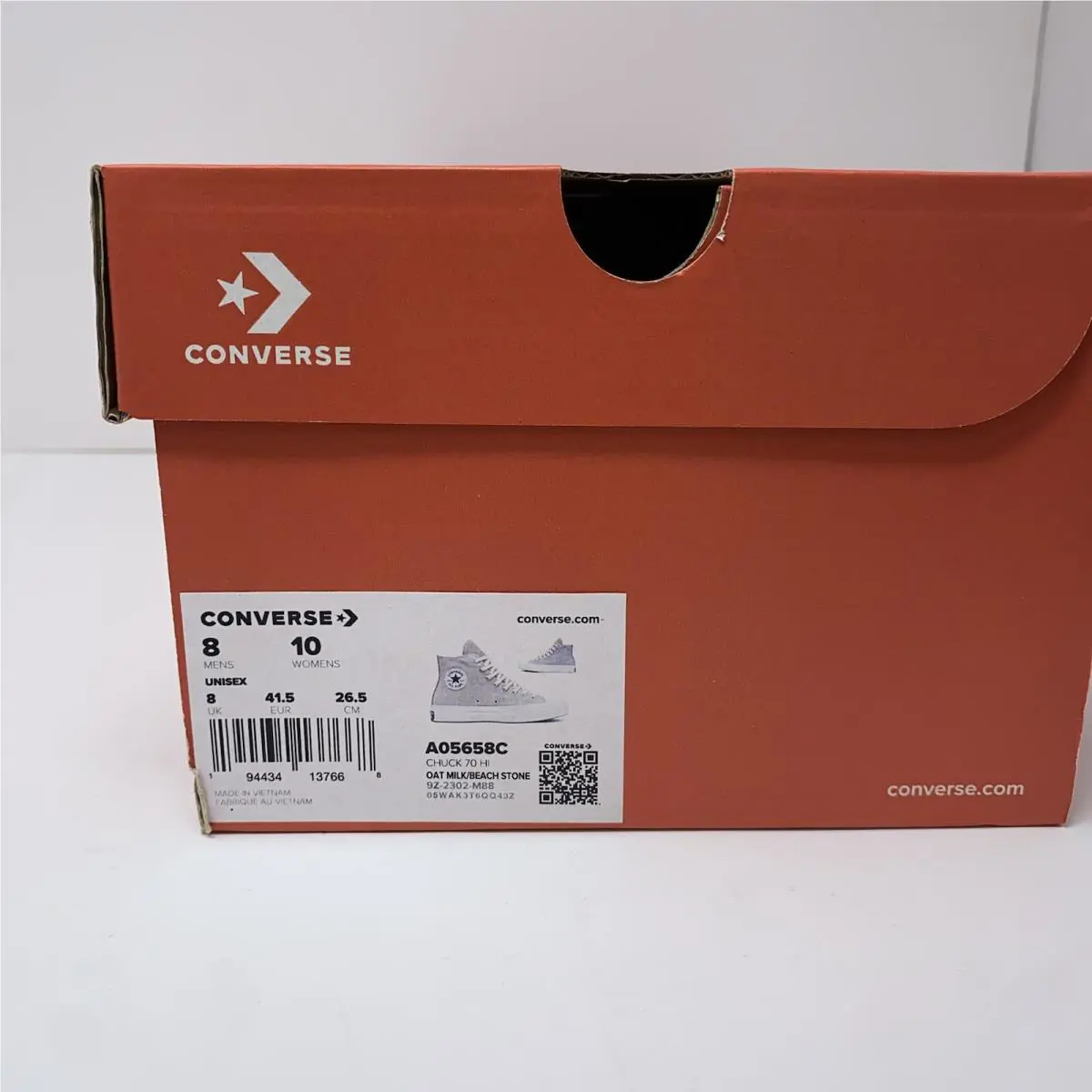 Converse shoes - Converse Chuck 70 Hi - Chuck - A05658C - Oat Milk / Beach Stone 11