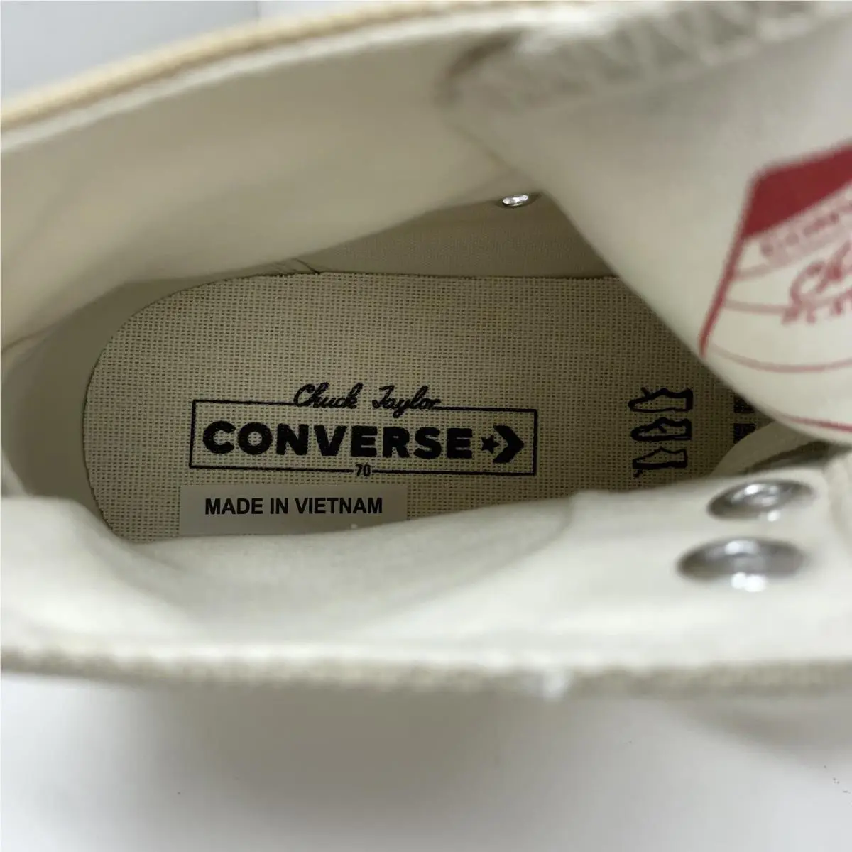 Converse shoes - Converse Chuck 70 Hi - Chuck - A05658C - Oat Milk / Beach Stone 20
