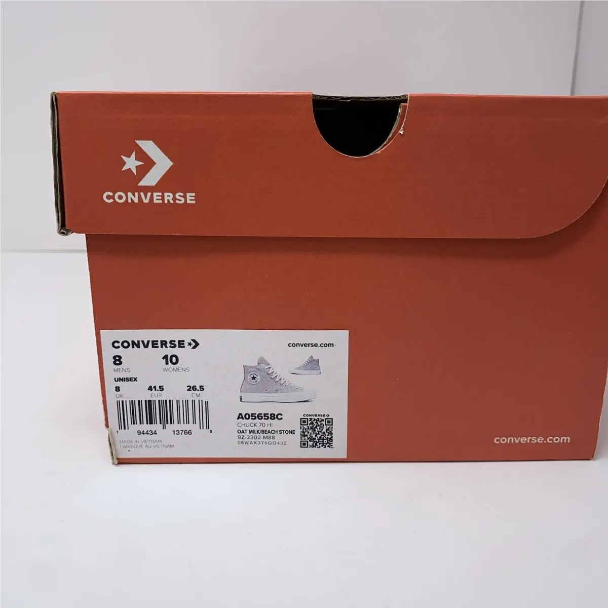 Converse shoes - Converse Chuck 70 Hi - Chuck - A05658C - Oat Milk / Beach Stone 24