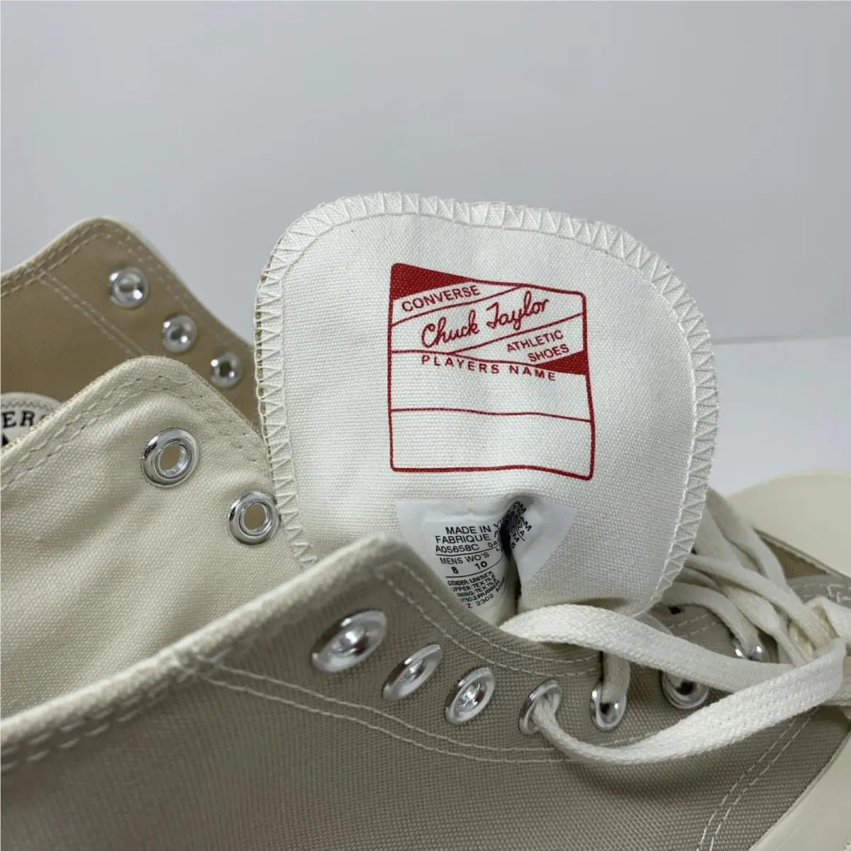 Converse shoes - Converse Chuck 70 Hi - Chuck - A05658C - Oat Milk / Beach Stone 19