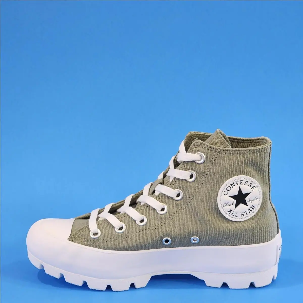 Converse Womens Chuck Taylor All Star Lugged Tops 571114C Light Field Surplus