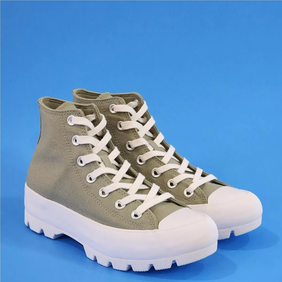 Converse shoes - CTAS Lugged Hi - CTAS Lugged - 571114C-368 - Green, Manufacturer: Light Field Surplus 8