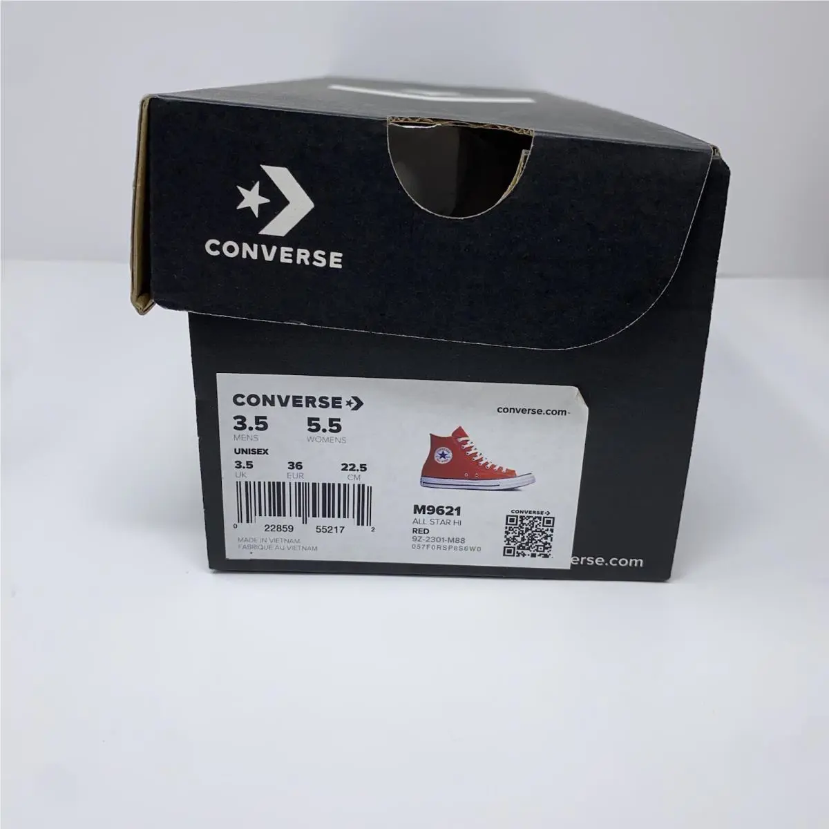 Converse shoes - Converse Chuck Taylor All-Star Hi - M9621 - Red 10