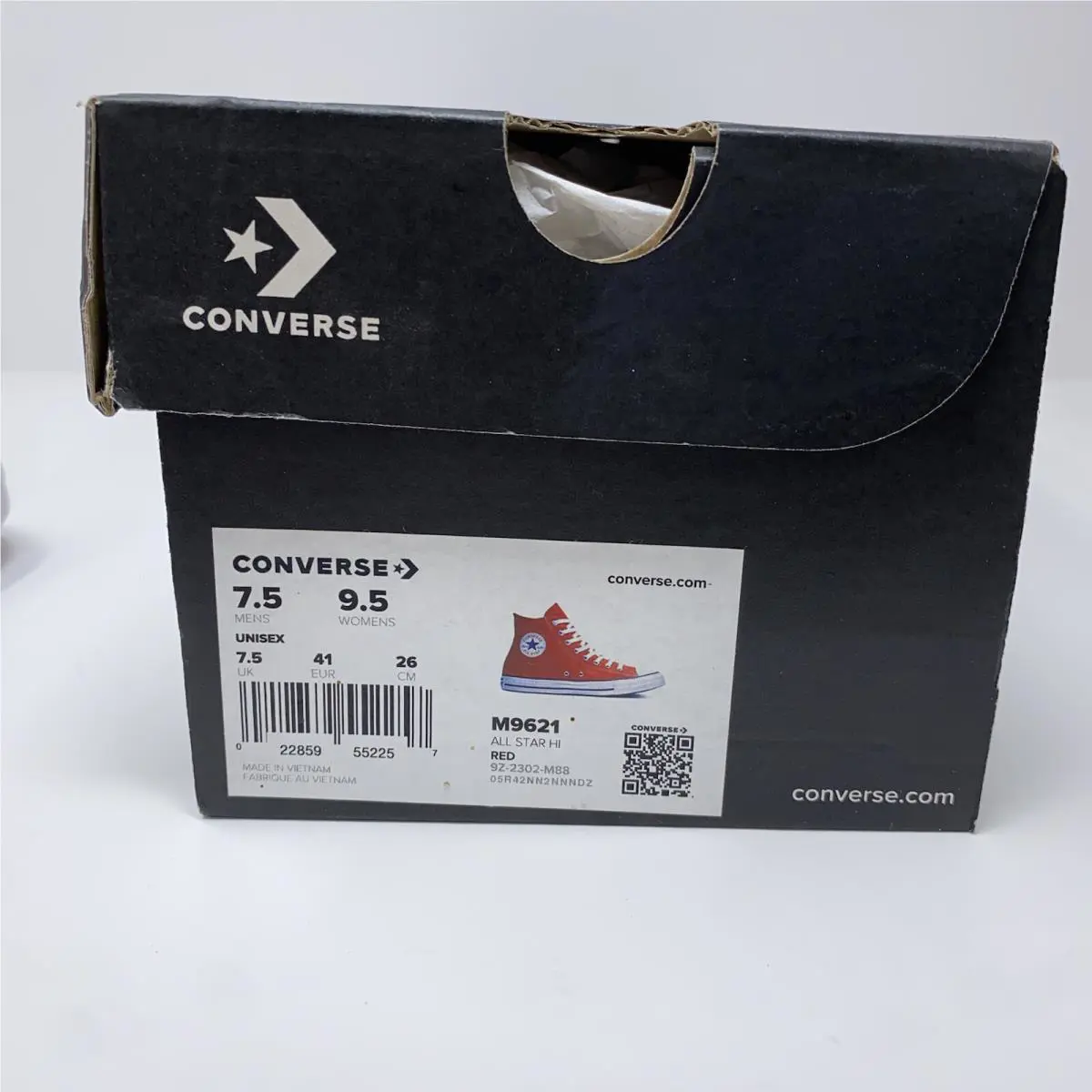 Converse shoes - Converse Chuck Taylor All-Star Hi - M9621 - Red 11