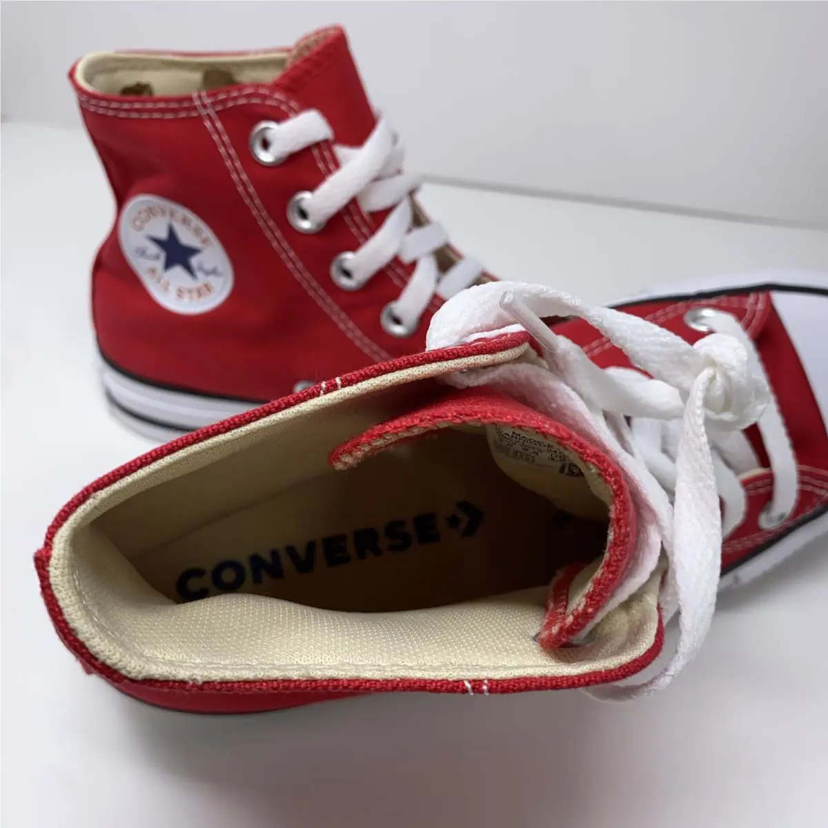 Converse shoes - Converse Chuck Taylor All-Star Hi - M9621 - Red 7
