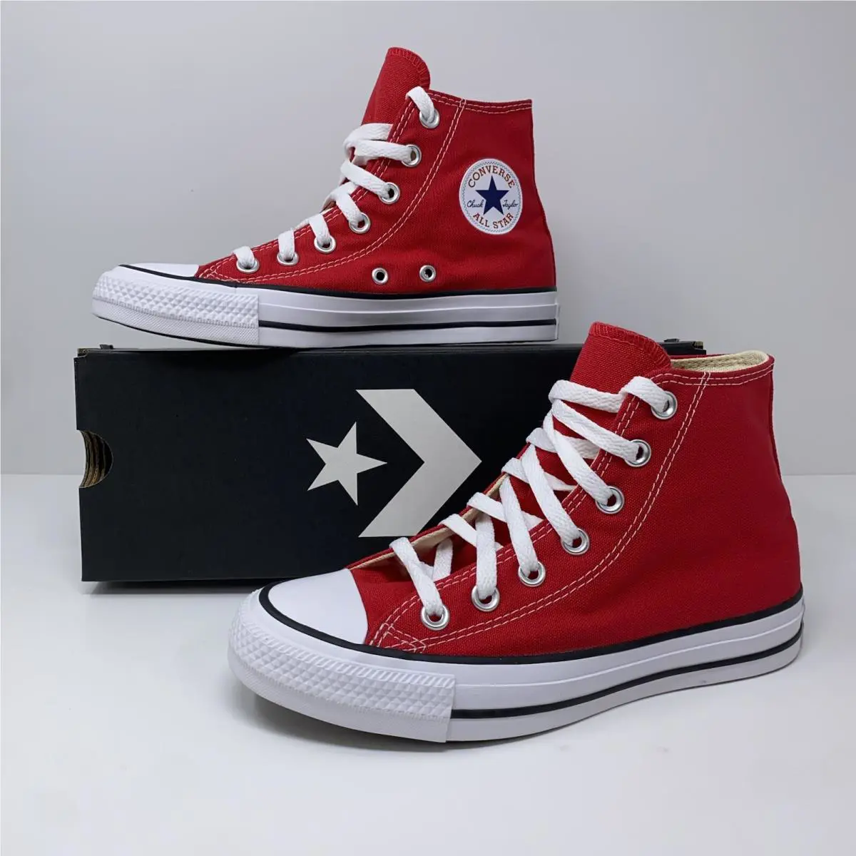 Converse shoes - Converse Chuck Taylor All-Star Hi - M9621 - Red 12