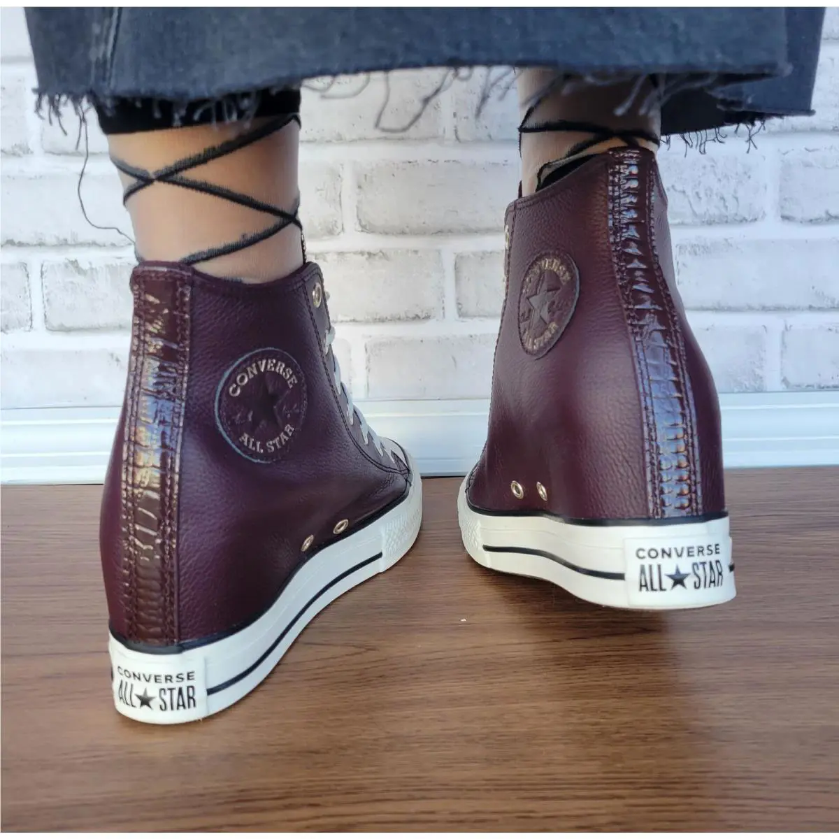 Converse shoes - Converse Chuck Taylor - Chuck Taylor - A12349C - Burgundy (UPC: 194435181844) 5