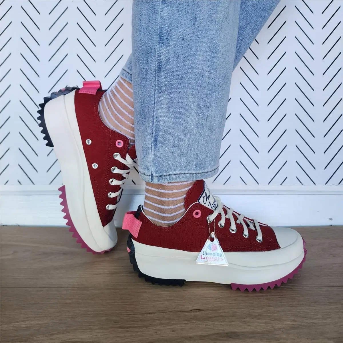 Run Star Hike Ox Low Platform Sz 7.5 Womens Shoes Sneaker A14272C by Converse