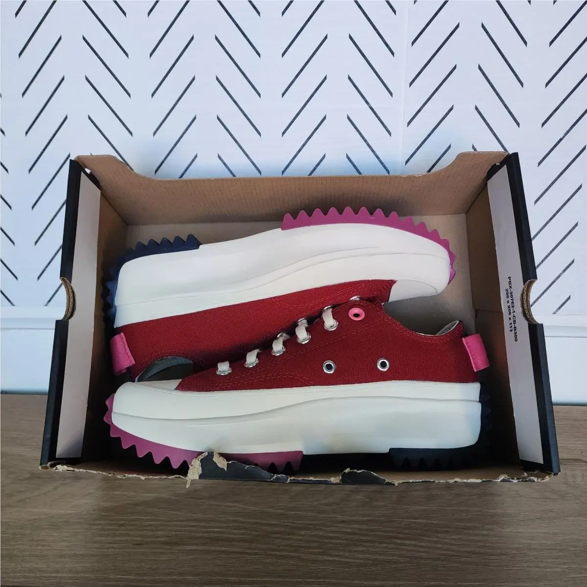 Converse shoes - Converse Run Star Hike - Run Star Hike - A14272C - Red (UPC: 194435417844) 8