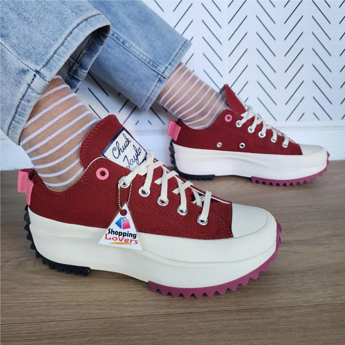 Converse shoes - Converse Run Star Hike - Run Star Hike - A14272C - Red (UPC: 194435417844) 0