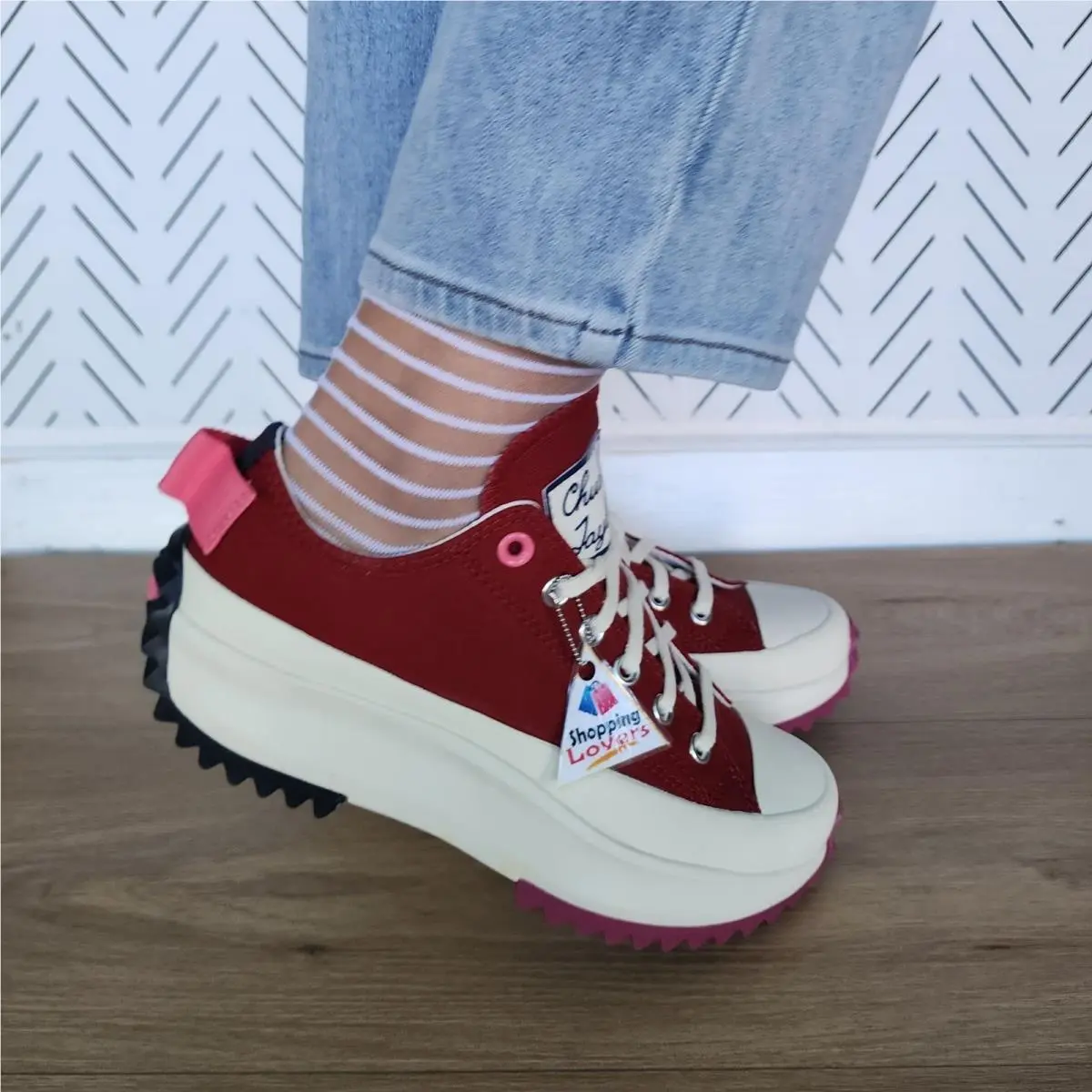 Converse shoes - Converse Run Star Hike - Run Star Hike - A14272C - Red (UPC: 194435417844) 1