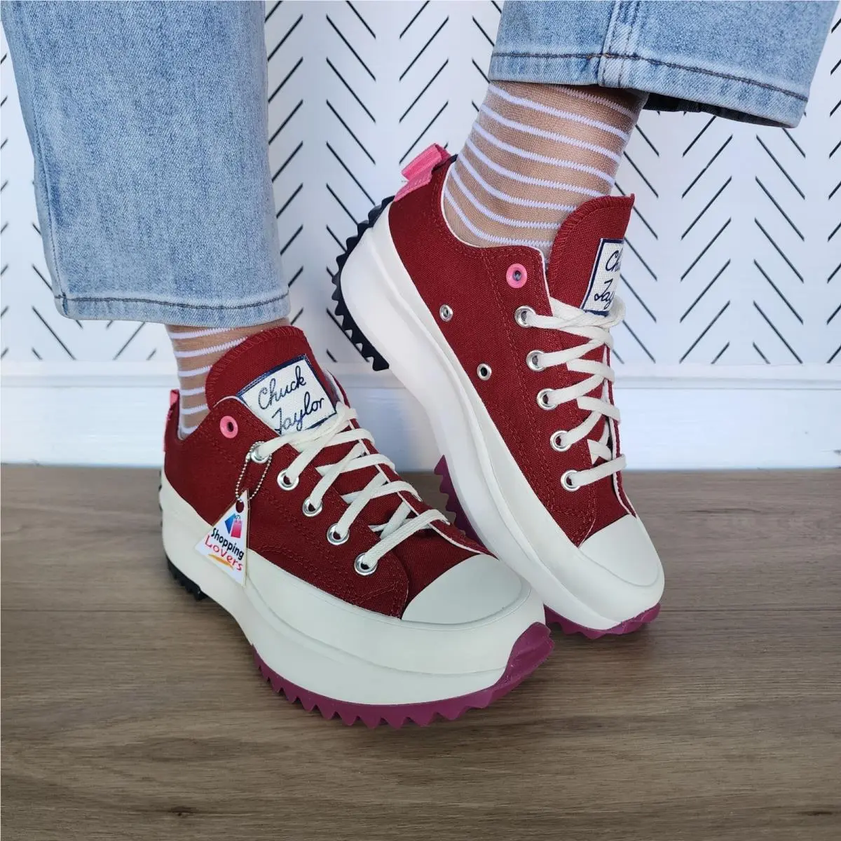 Converse shoes - Converse Run Star Hike - Run Star Hike - A14272C - Red (UPC: 194435417844) 2