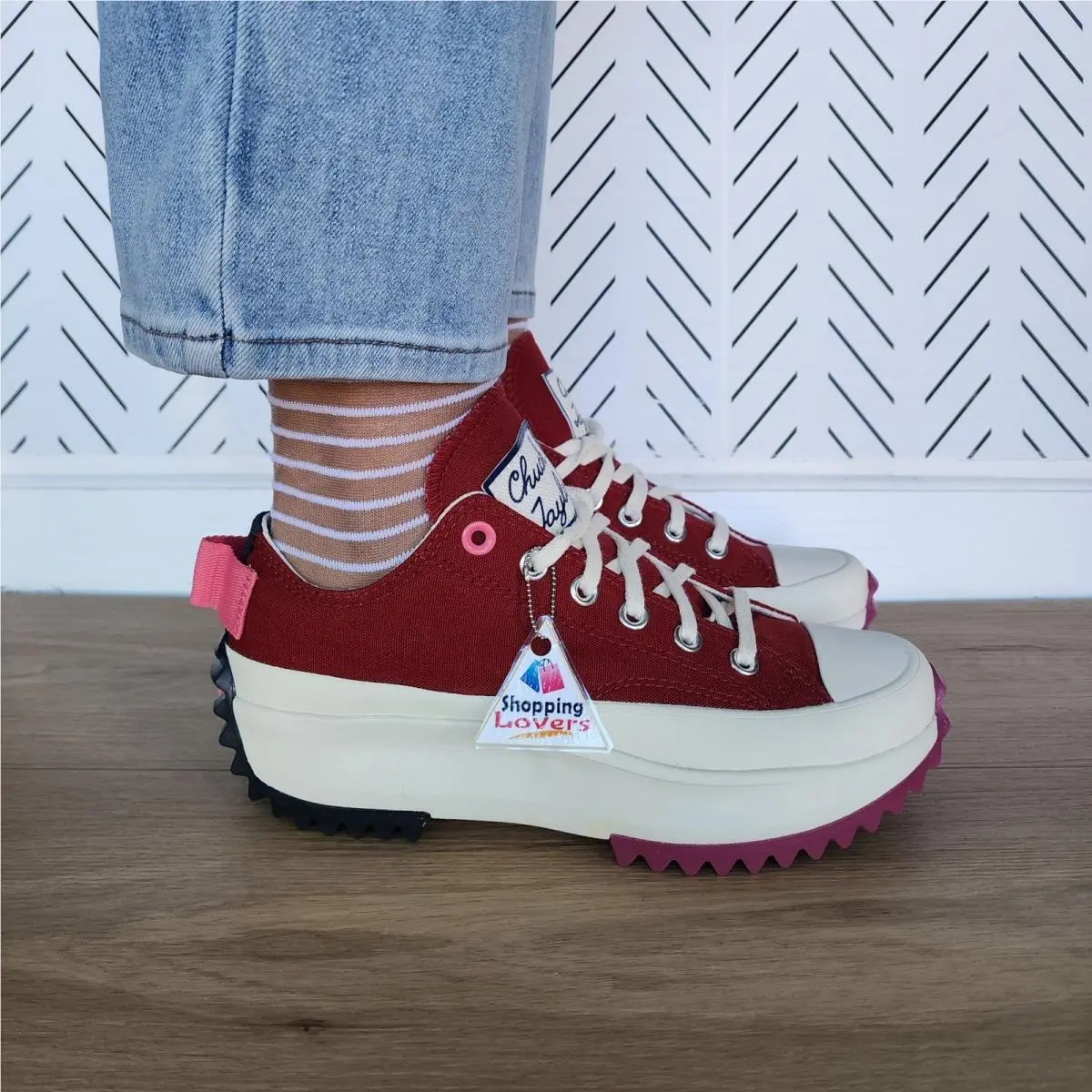 Converse shoes - Converse Run Star Hike - Run Star Hike - A14272C - Red (UPC: 194435417844) 3