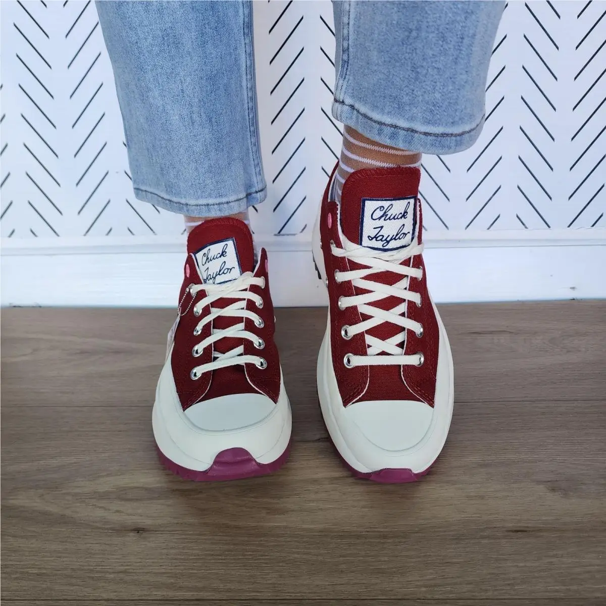 Converse shoes - Converse Run Star Hike - Run Star Hike - A14272C - Red (UPC: 194435417844) 4
