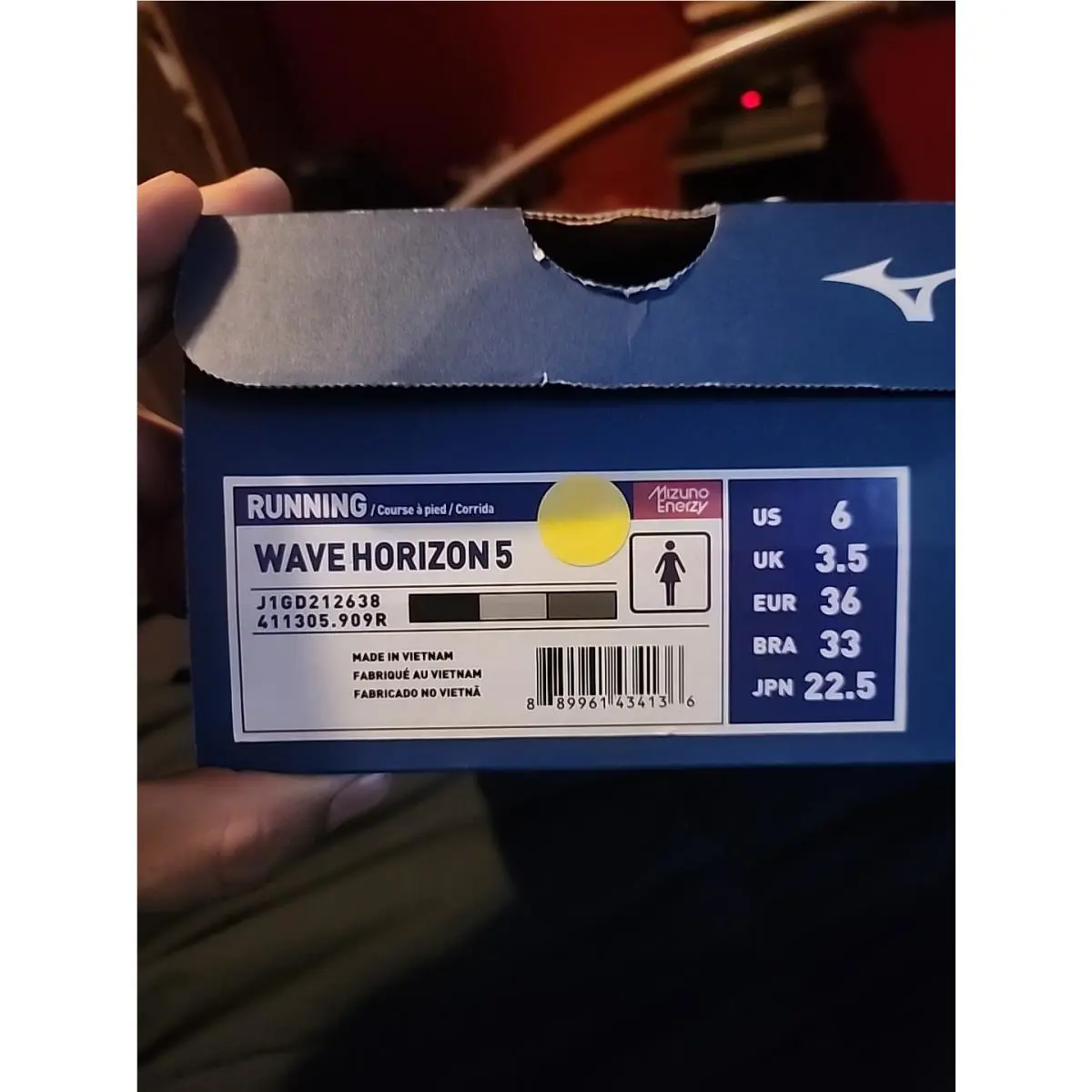 Mizuno shoes - Mizuno Horizon 5 - Horizon - Black/Lunar Rock, Manufacturer: Black/Lunar Rock (UPC: 889961434136) 5
