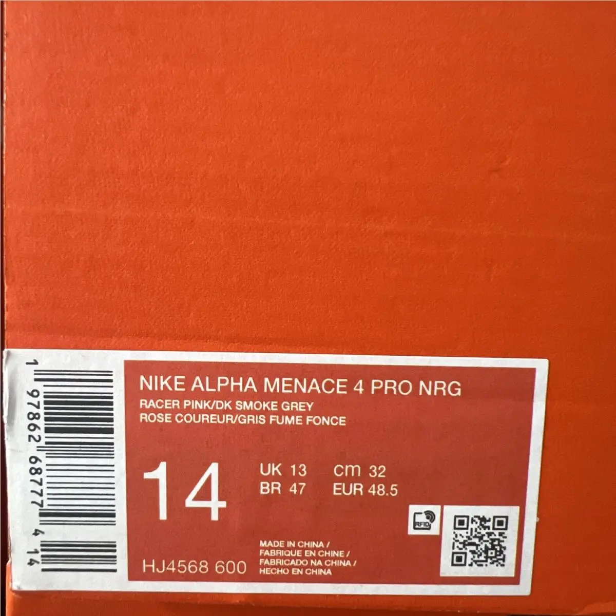 Nike shoes - Nike Alpha Menace - Alpha Menace - HJ4568-600 - Pink 5