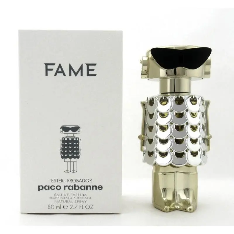Paco Rabanne Fame 2.7 oz Edp Refillable Spray For Women In White Tester Box