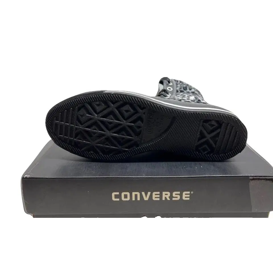 Converse shoes - Converse All Star Hi - All Star - LEOPARD FUR BLACK/WHITE - U50 - 1P363 8
