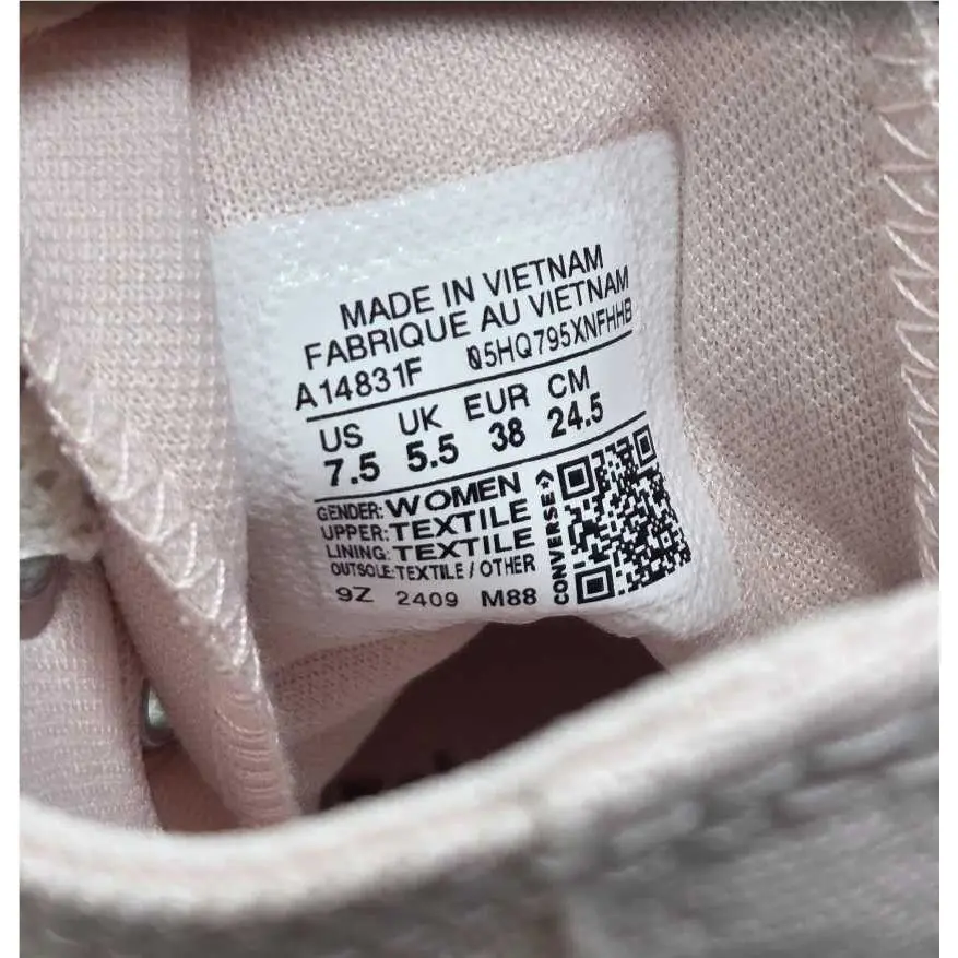 Converse shoes - Pink 8