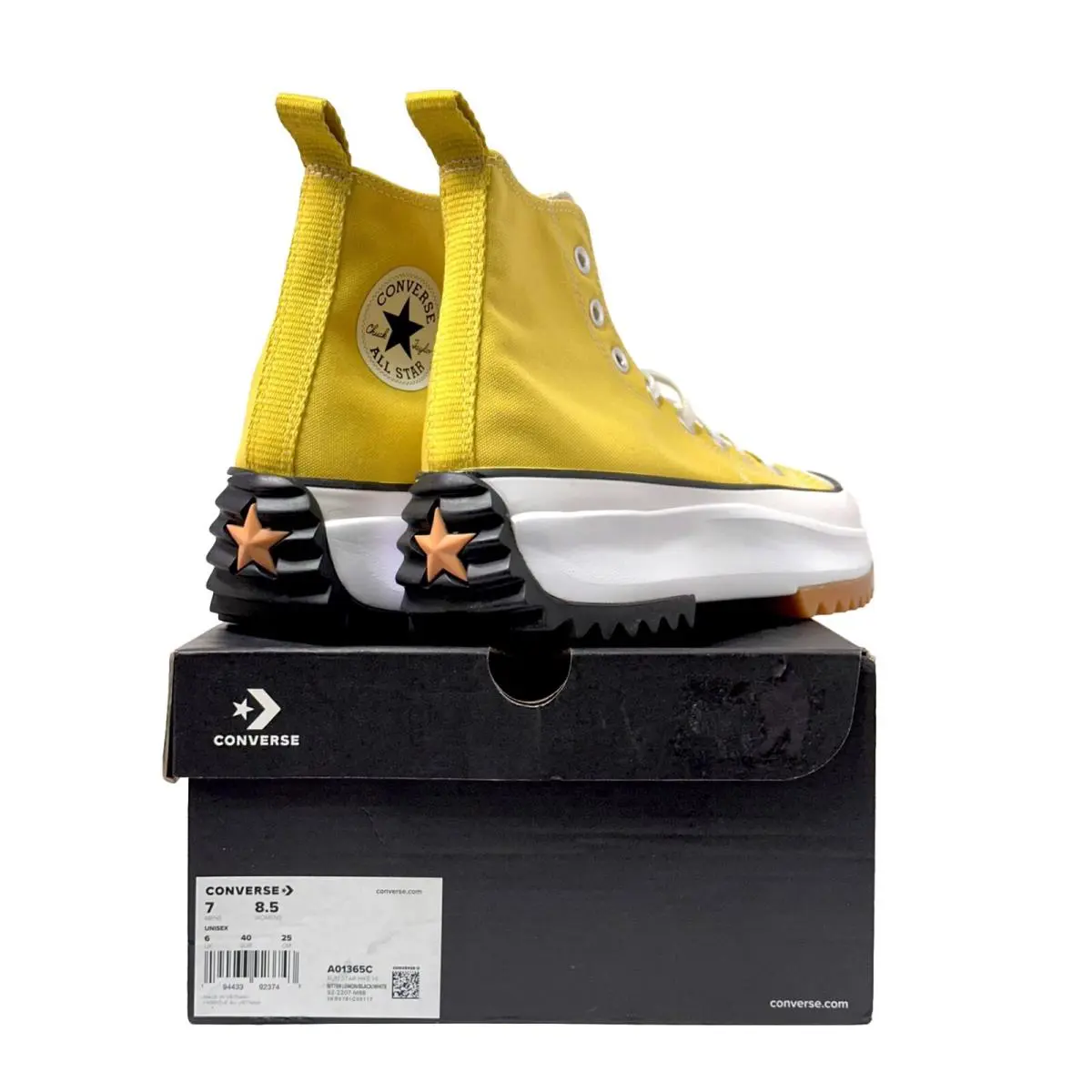 Converse shoes - Converse Run Star Hike - Run Star Hike - A01365C - Yellow (UPC: 0194433923743) 10