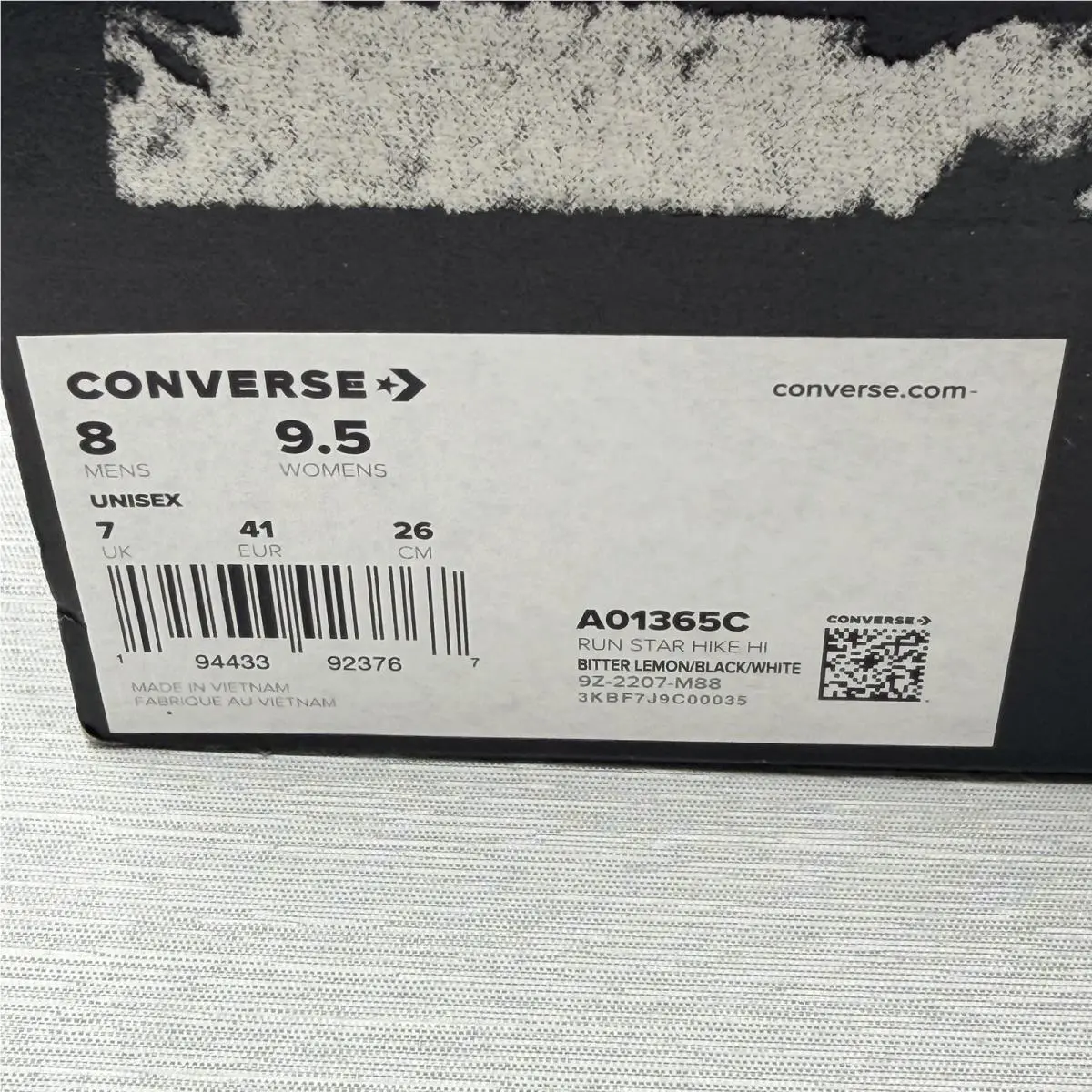 Converse shoes - Converse Run Star Hike - Run Star Hike - A01365C - Yellow 3