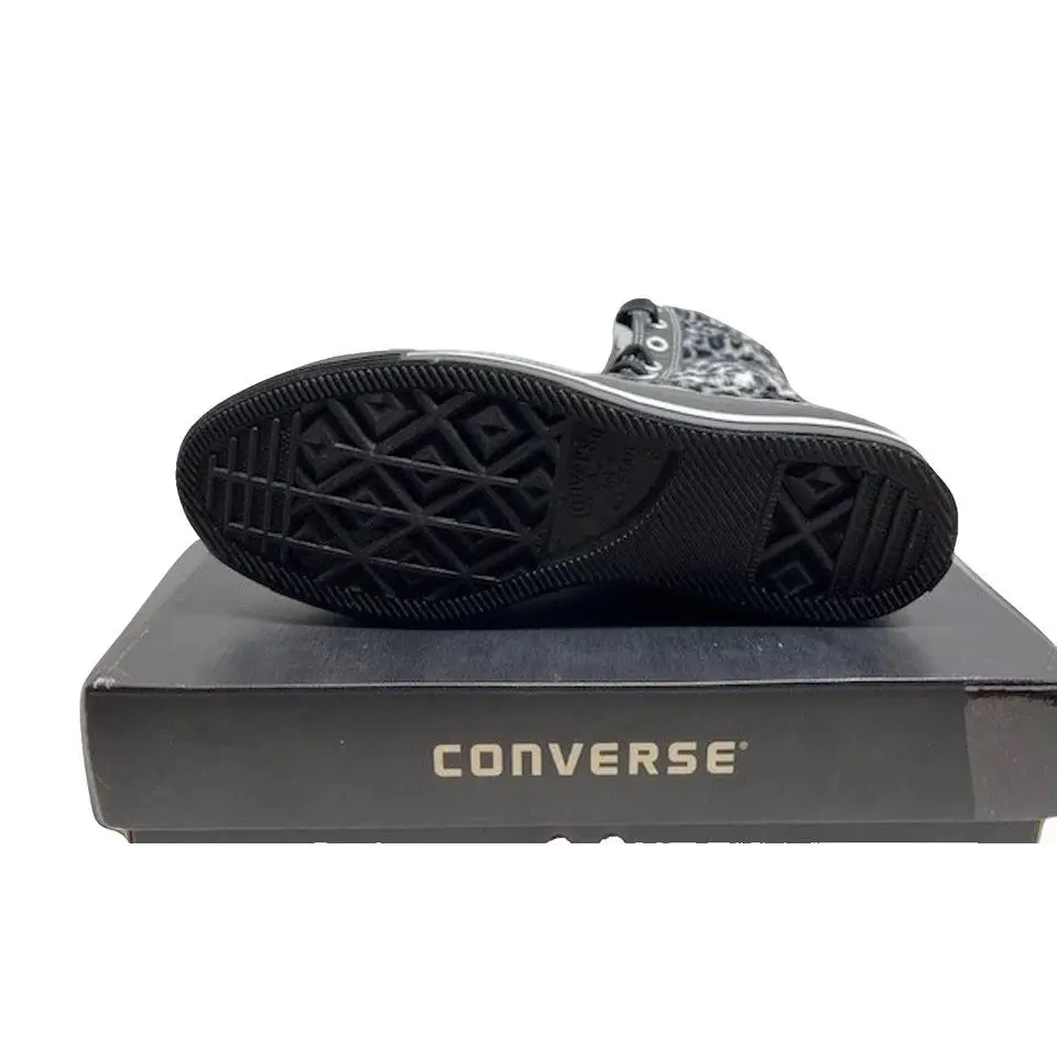 Converse shoes - LEOPARD FUR BLACK/WHITE - U50 - 1P363 8
