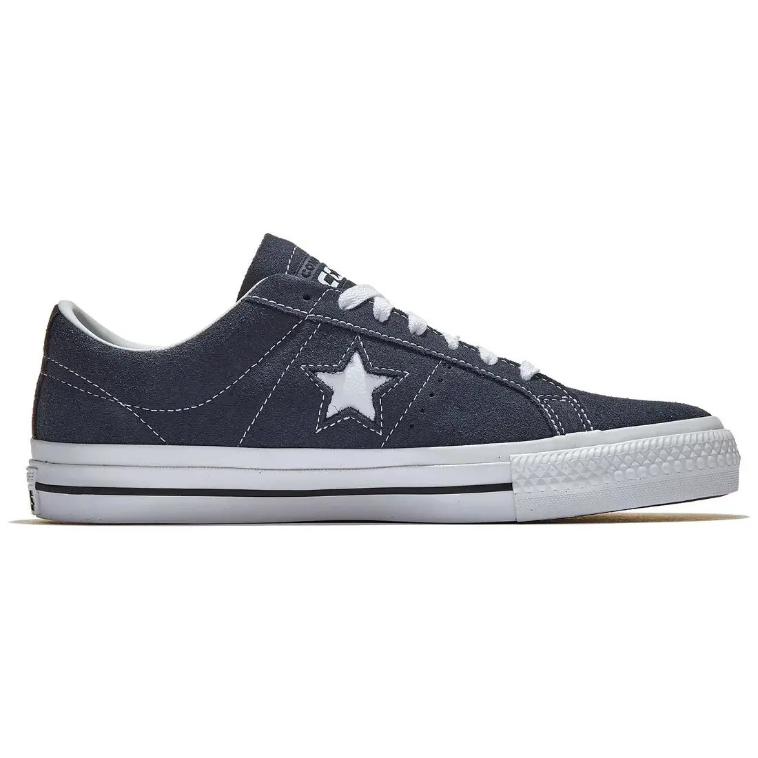 Unisex Converse Cons One Star Pro Suede Shoes M7/W8.5 Navy Skateboard - Blue
