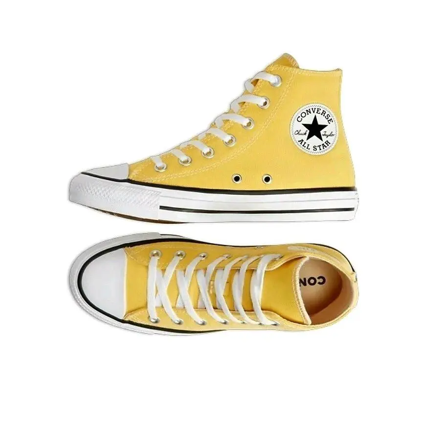 Converse shoes - Converse Chuck Taylor All Star High Top - Yellow 2