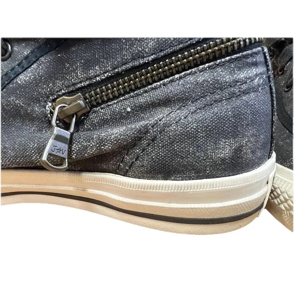 Converse shoes - CONVERSE ALL STAR ZIPPER JOHN VARVATOS VINTAGE STYALE - BLACK/TURTLE -U55 - 142978C 4