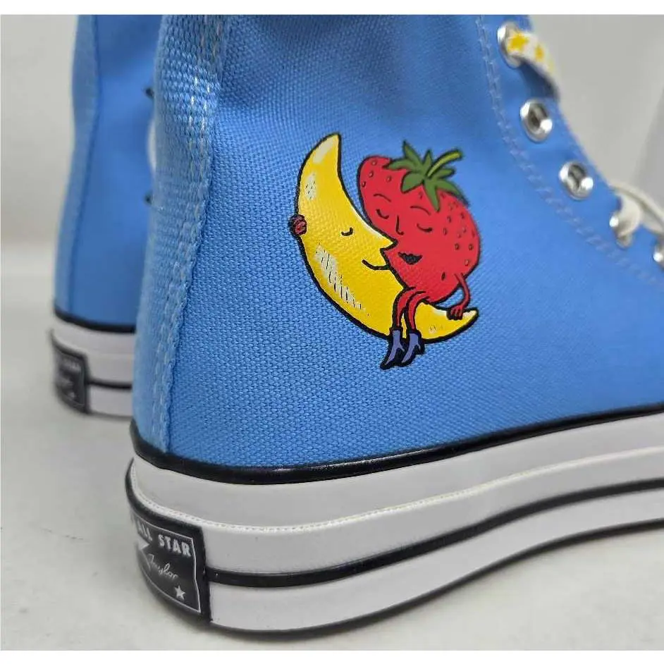 Converse shoes - Blue 3