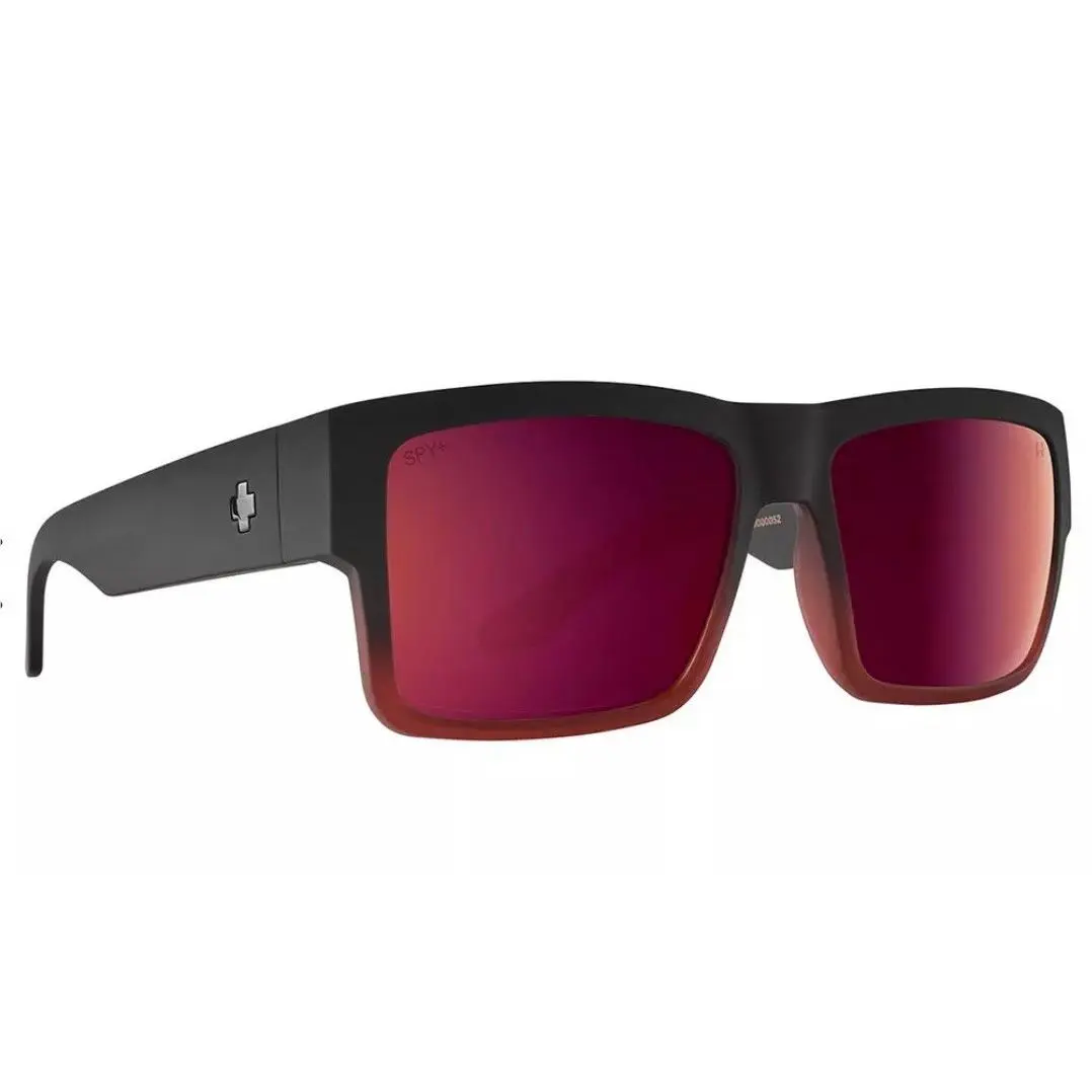 Spy Optic Cyrus Sunglasses - Sosi Jade Soft Mt Black Plum Fade / Happy Plum - Frame: SOSI Jade Struck Soft Matte Black Red Plum Fade, Lens: Happy Bronze Red Plum Spectra