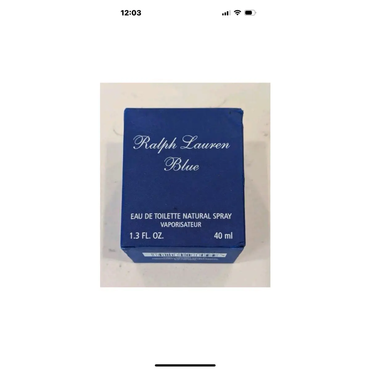 Ralph Lauren Blue Eau De Toilette 40ml 1.3 oz Natural Spray