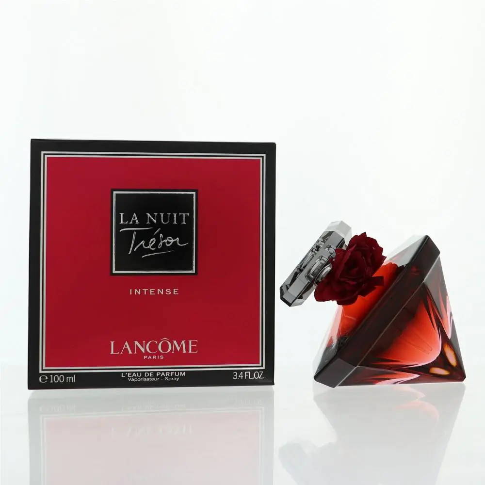 Tresor La Nuit Intense 3.4 Oz Eau De Parfum Spray by Lancome Box For Women