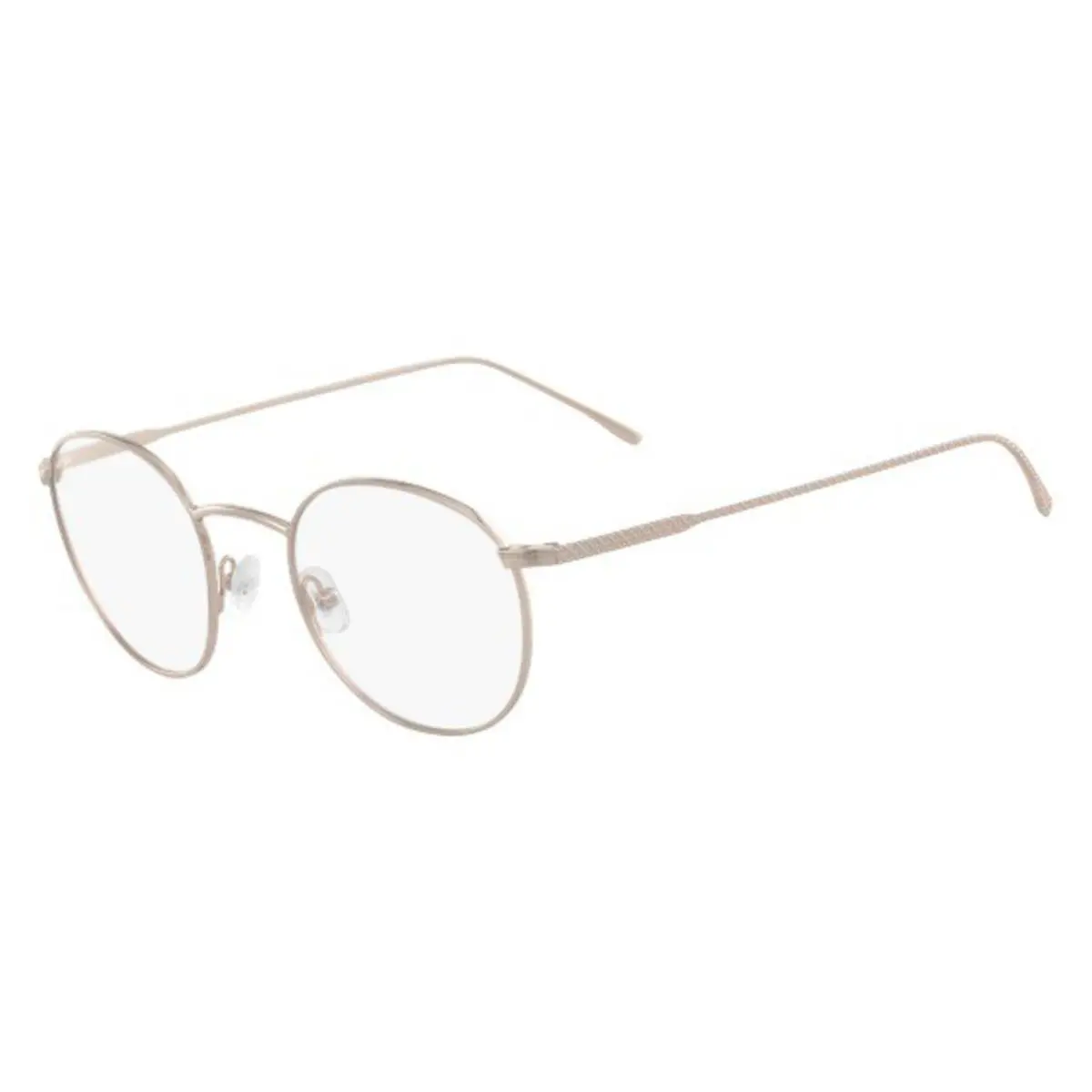 L 2246 Gold 714 Size 48 Eyeglasses by Lacoste