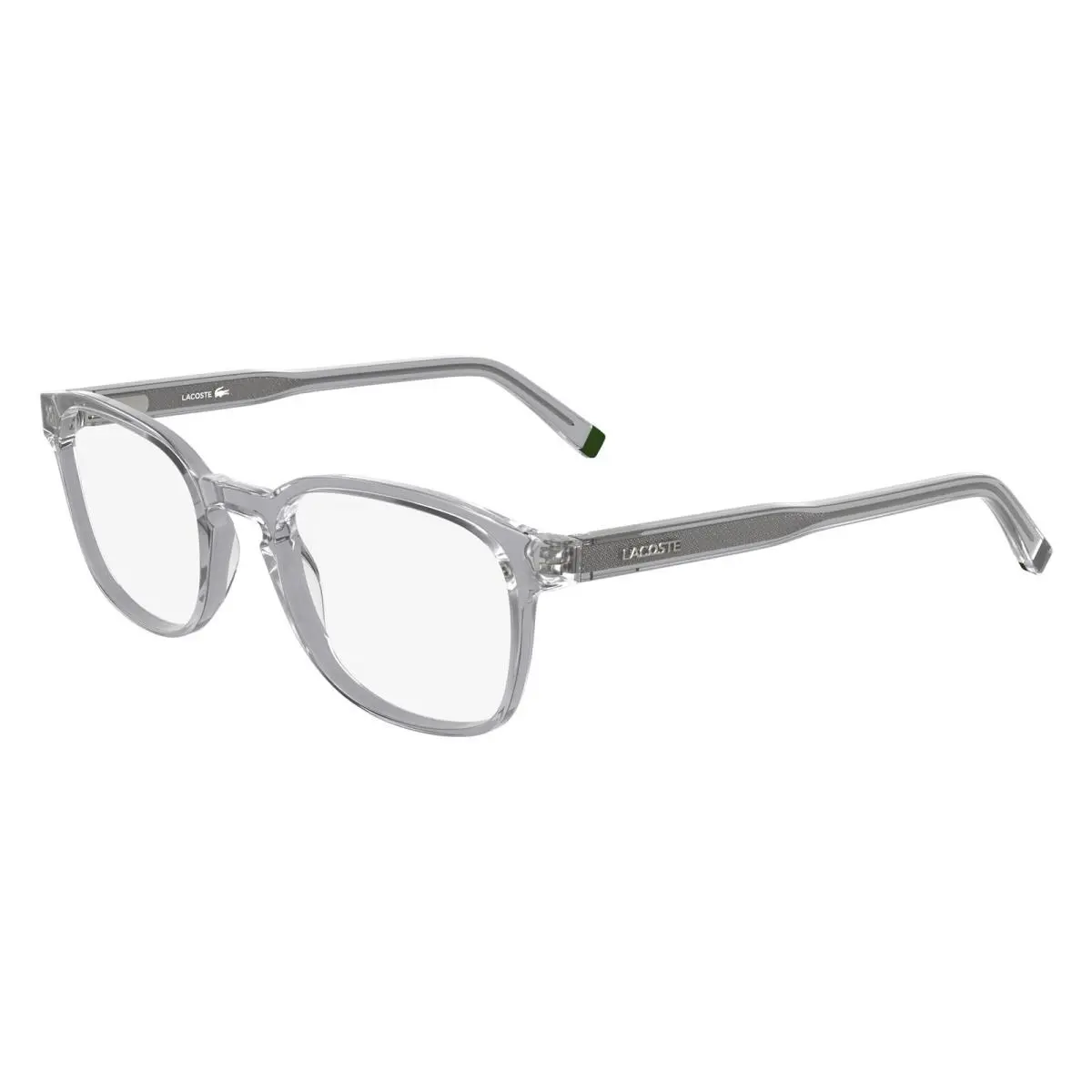 L 2964 Transparent Grey 035 Size 51 Eyeglasses by Lacoste
