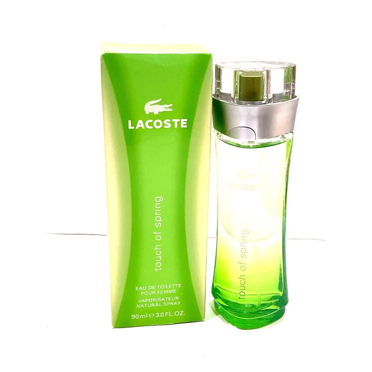 Lacoste Touch Of Spring 3.0 Oz 90ml Edt Spray For Women The Cap Has Chip