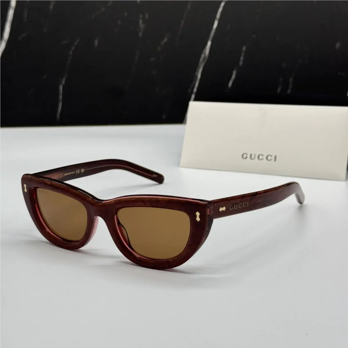 Sunglasses GG1521S 003 Women Red Eyewear by Gucci