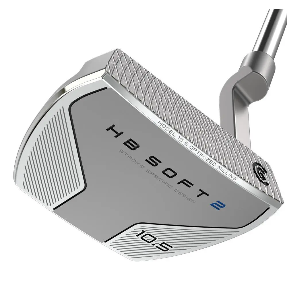 Cleveland Golf Huntington Beach Soft 2 Putter Model 10.5P 34 Pistol Grip