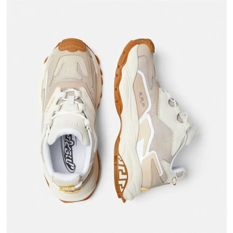 Versace Mercury Women’s White/beige Sneakers 9 US 39 Euro 1016318