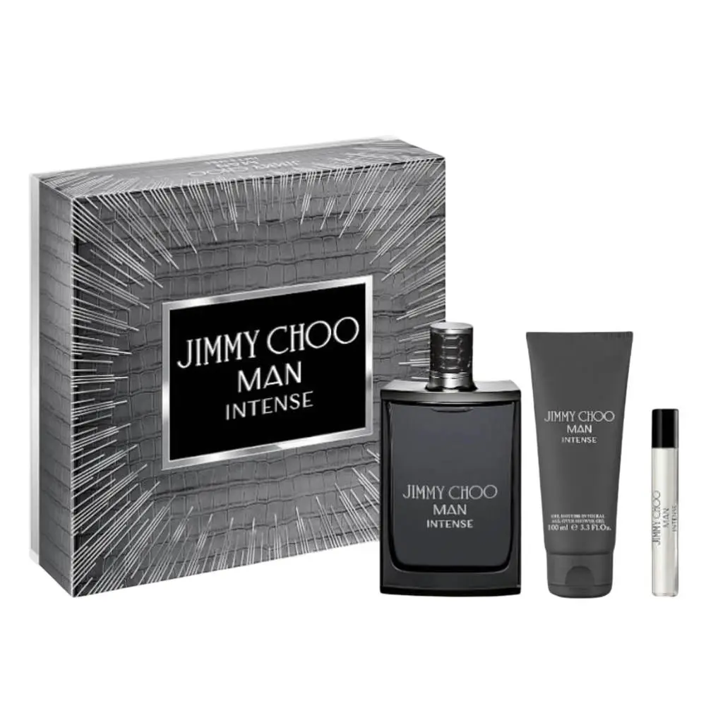 Jimmy Choo Intense Man Eau De Toilette Gift Set
