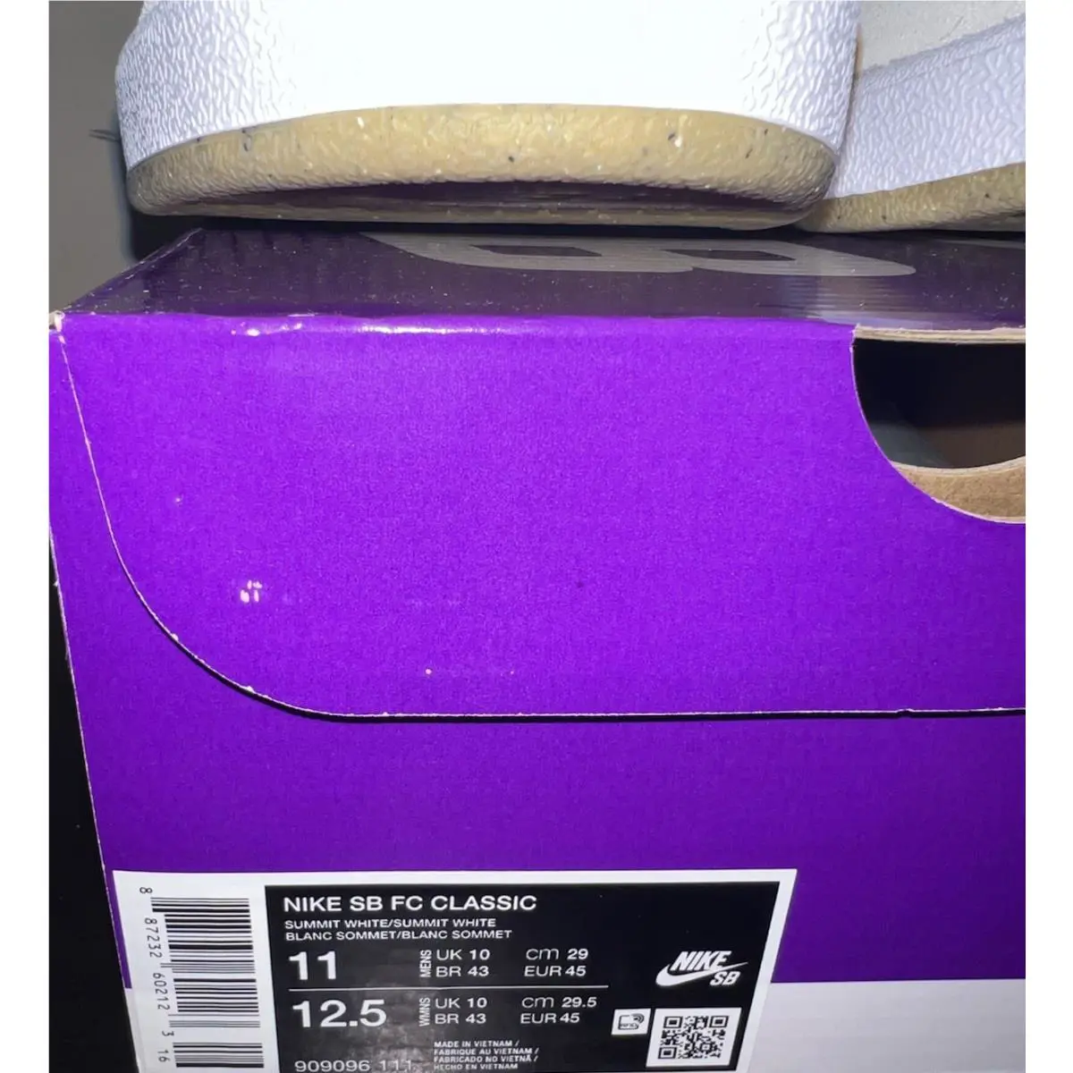 Nike shoes - Nike SB FC - 909096-111 - Summit White 7