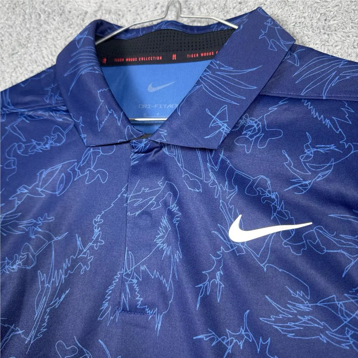 Nike clothing - TW Collection Stripped Polo - Collection Stripped Polo - DX6092410 - Blue 0