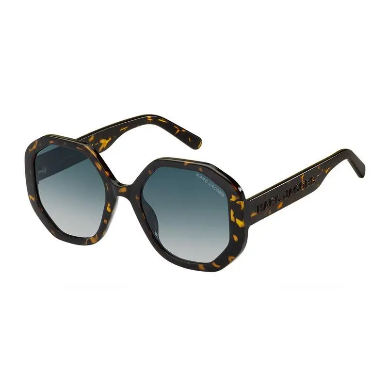 Marc 659/S 0086 HA Havana/dark Blue Gradient 53-21-145 by Marc Jacobs