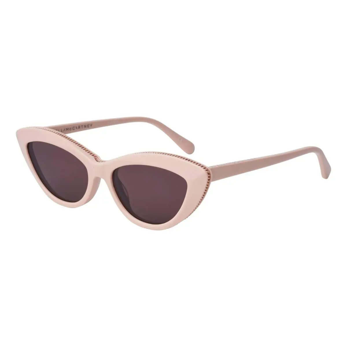 Stella Mccartney Women`s Chain Trimmed Cat Eye Sunglasses SC0187S