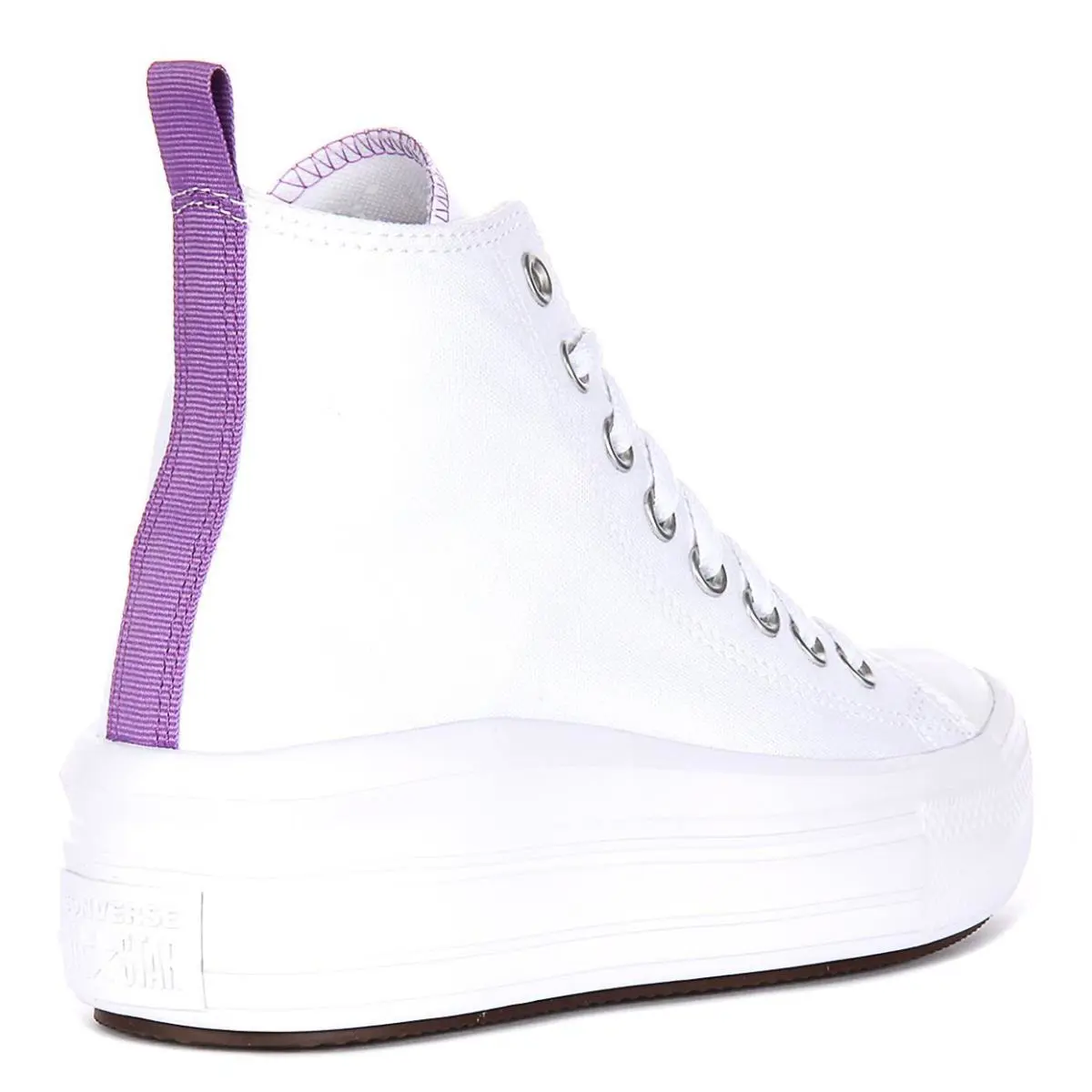 Converse shoes - White Purple 1