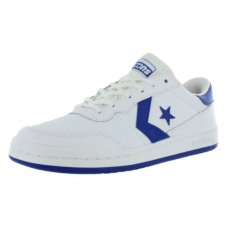 Converse Fastbreak Pro Ox Unisex Shoes - White/Blue/White, Main: White
