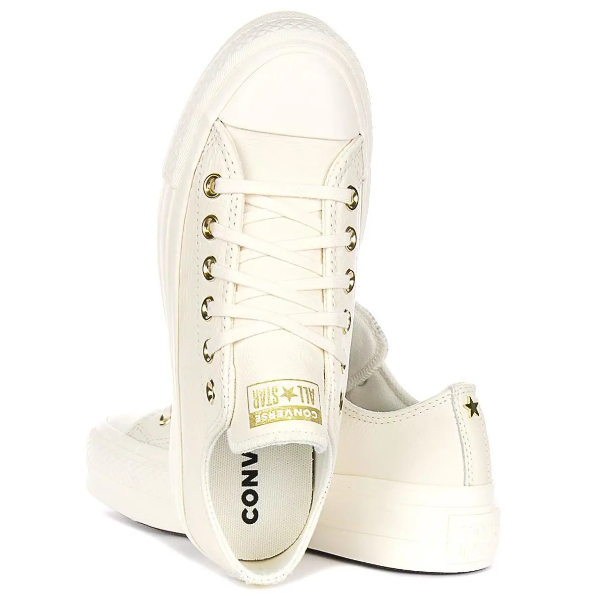 Converse shoes - Cream 2