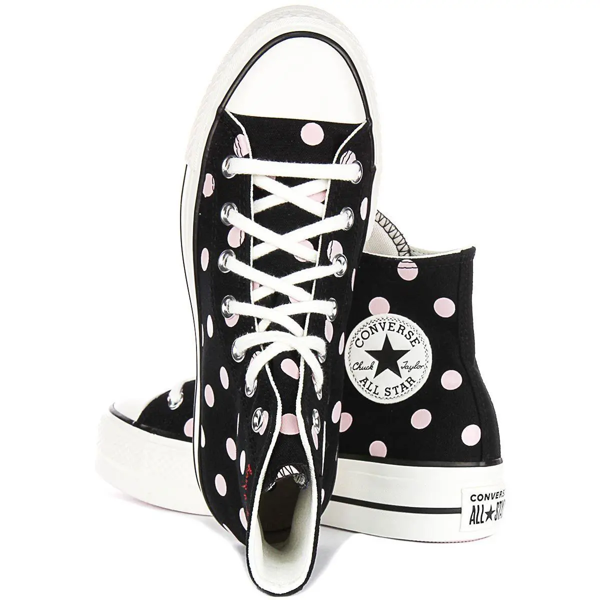 Converse shoes - Black Pink 2