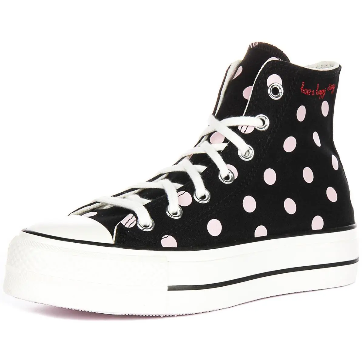 Converse shoes - Black Pink 4